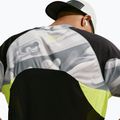 Férfi futó póló Nike Dri-FIT Printed SS smoke grey/black/light lemon twist 5