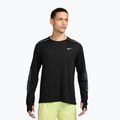 Férfi futó hosszú ujjú póló Nike Miler black