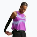 Női futó póló Nike AeroSwift vivid purple/purple dynasty