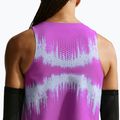 Női futó póló Nike AeroSwift vivid purple/purple dynasty 6