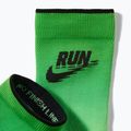 Zokni Nike Run Midweight illusion green/black 2