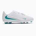 Gyermek focicipők Nike Phantom 6 Low Club Jr MG white/white/dusty cactus