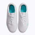 Gyermek focicipők Nike Phantom 6 Low Club Jr MG white/white/dusty cactus 3