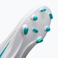 Gyermek focicipők Nike Phantom 6 Low Club Jr MG white/white/dusty cactus 7