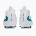 Gyermek focicipők Nike Phantom 6 High Academy AG white/white/dusty cactus 5