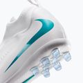 Gyermek focicipők Nike Phantom 6 High Academy AG white/white/dusty cactus 8