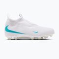 Gyermek focicipők Nike Phantom 6 High Academy Jr FG/MG white/white/dusty cactus