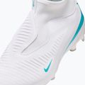 Gyermek focicipők Nike Phantom 6 High Academy Jr FG/MG white/white/dusty cactus 6
