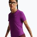 Női futó póló Nike Tempo SS bold berry 4