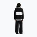 Női pulóver Nike Studio Fleece Medium Weight total black/sail/sail 3