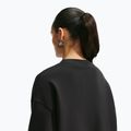 Női pulóver Nike Studio Fleece Medium Weight total black/sail 5