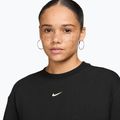 Női pulóver Nike Studio Fleece Lightweight total black/sail 3