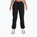 Női nadrág Nike Studio Fleece total black/sail
