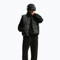 Női nadrág Nike Studio Fleece Medium Weight total black/sail 4