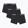 Férfi Nike Jordan Flight Cotton Trunk boxeralsó 3 db fekete 2