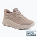 Női cipő SKECHERS Bobs B Flex Hi Linear Force gray