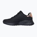 Női Skechers Uno Lite Shimmer Along fekete cipő 3