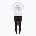 Gyerek szett New Balance Floral Shoe Graphic Tee and Legging nb bright white