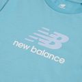 Gyerek póló New Balance Jersey Stacked Logo Tee taffy blue 3