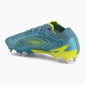 Focicipők New Balance Tekela Elite Low V5 SG metallic blue/alkaline green/team navy 3