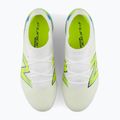Gyermek focicipők New Balance Furon Team V9 FG white/alkaline green 6