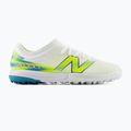 Gyermek focicipők New Balance Furon Team V9 TF white/alkaline green