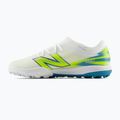Gyermek focicipők New Balance Furon Team V9 TF white/alkaline green 2