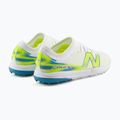 Gyermek focicipők New Balance Furon Team V9 TF white/alkaline green 4