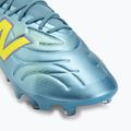 Focicipők New Balance Tekela Team Low V5 FG metallic blue/alkaline green/team navy 7
