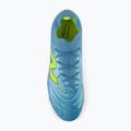 Focicipők New Balance Tekela Team Low V5 FG metallic blue/alkaline green/team navy 5