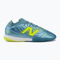 Focicipők New Balance Tekela Team Low V5 IN metallic blue/alkaline green/team navy 2