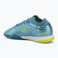 Focicipők New Balance Tekela Team Low V5 IN metallic blue/alkaline green/team navy 3