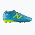 Gyermek focicipők New Balance Tekela Team V5 FG metallic blue/alkaline green 2