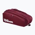 Tenisz táska Wilson Defyer Racket Bag 9Pk V1 red