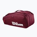 Tenisz táska Wilson Defyer Racket Bag 15Pk V1 red 2