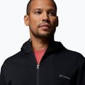 Férfi túrafelső Columbia Tech Spacer Knit Hoodie black/black 6
