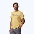Férfi póló Columbia CSC Basic Logo Tee sand dune/gem columbia