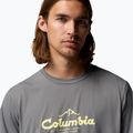 Férfi póló Columbia Zero Rules Light Graphic Crew city grey/scripted peaks 5