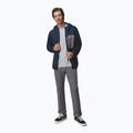 Férfi túrafelső Columbia Tall Heights Hdd Grid Fleece Full Zip collegiate navy/city grey 2