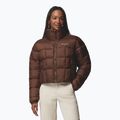 Női bélelt kabát Columbia Puffect III Cropped tobacco