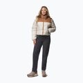 Női bélelt kabát Columbia Puffect III Cropped dark stone/camel brown 2