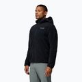 Férfi polár pulóver Columbia Pacific Arch 200 Hooded FZ Fleece Black 4