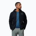 Férfi polár pulóver Columbia Pacific Arch 200 Hooded FZ Fleece Black 5
