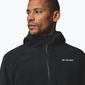 Férfi polár pulóver Columbia Pacific Arch 200 Hooded FZ Fleece Black 6