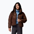 Női hibrid kabát Columbia Leadbetter Point II Sherpa Hybrid tobacco 5