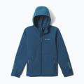Gyerek softshell dzseki Columbia Ascender Hooded Softshell phoenix blue