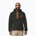 Férfi polár pulóver Columbia Helvetia II Hoodie Greenscape