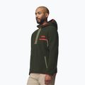 Férfi polár pulóver Columbia Helvetia II Hoodie Greenscape 4