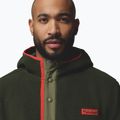 Férfi polár pulóver Columbia Helvetia II Hoodie Greenscape 5