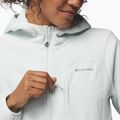 Női polár pulóver Columbia Pacific Arch 200 Hooded Full Zip Fleece tea light 8